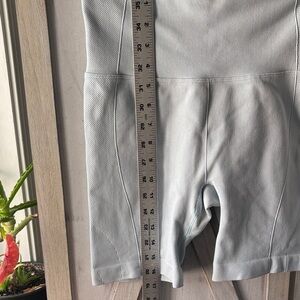 Women's Baby Blue High-Waisted Shorts